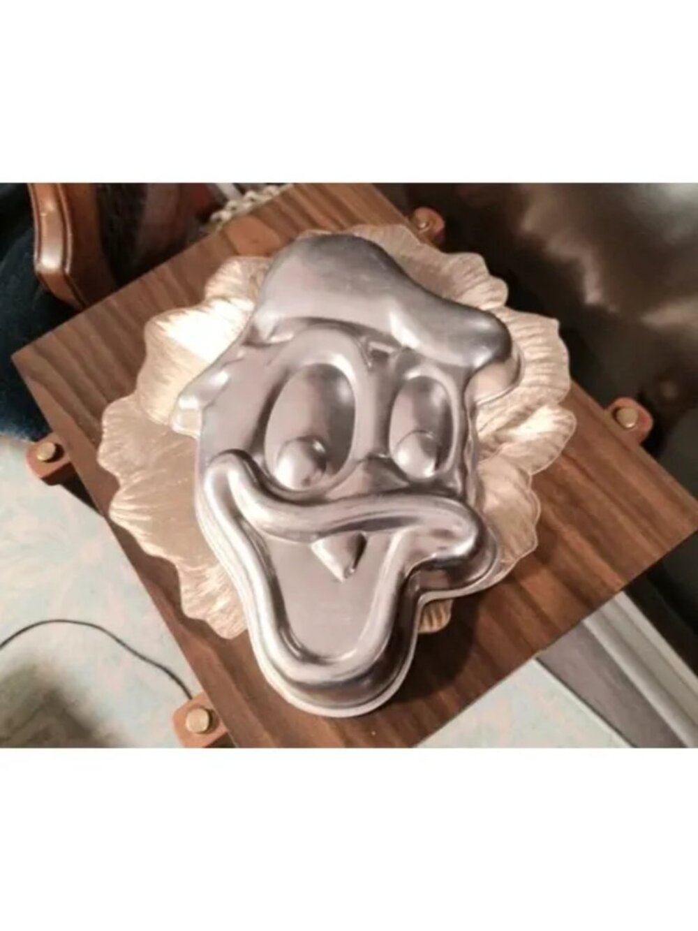 Vintage 1971 Walt Disney Wilton Donald Duck 15"x11" Cake Pan Aluminum 515-507